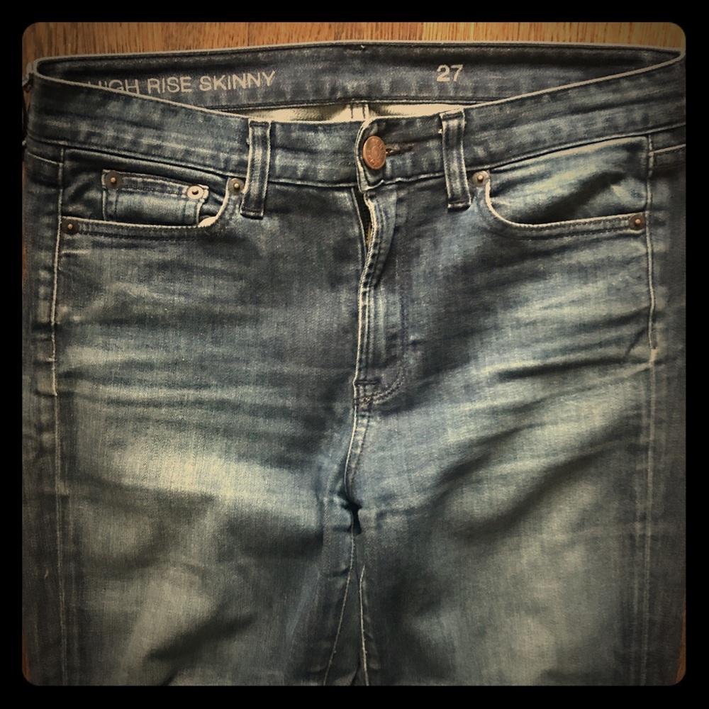 J.crew soft beautiful denim jeans sz 27
